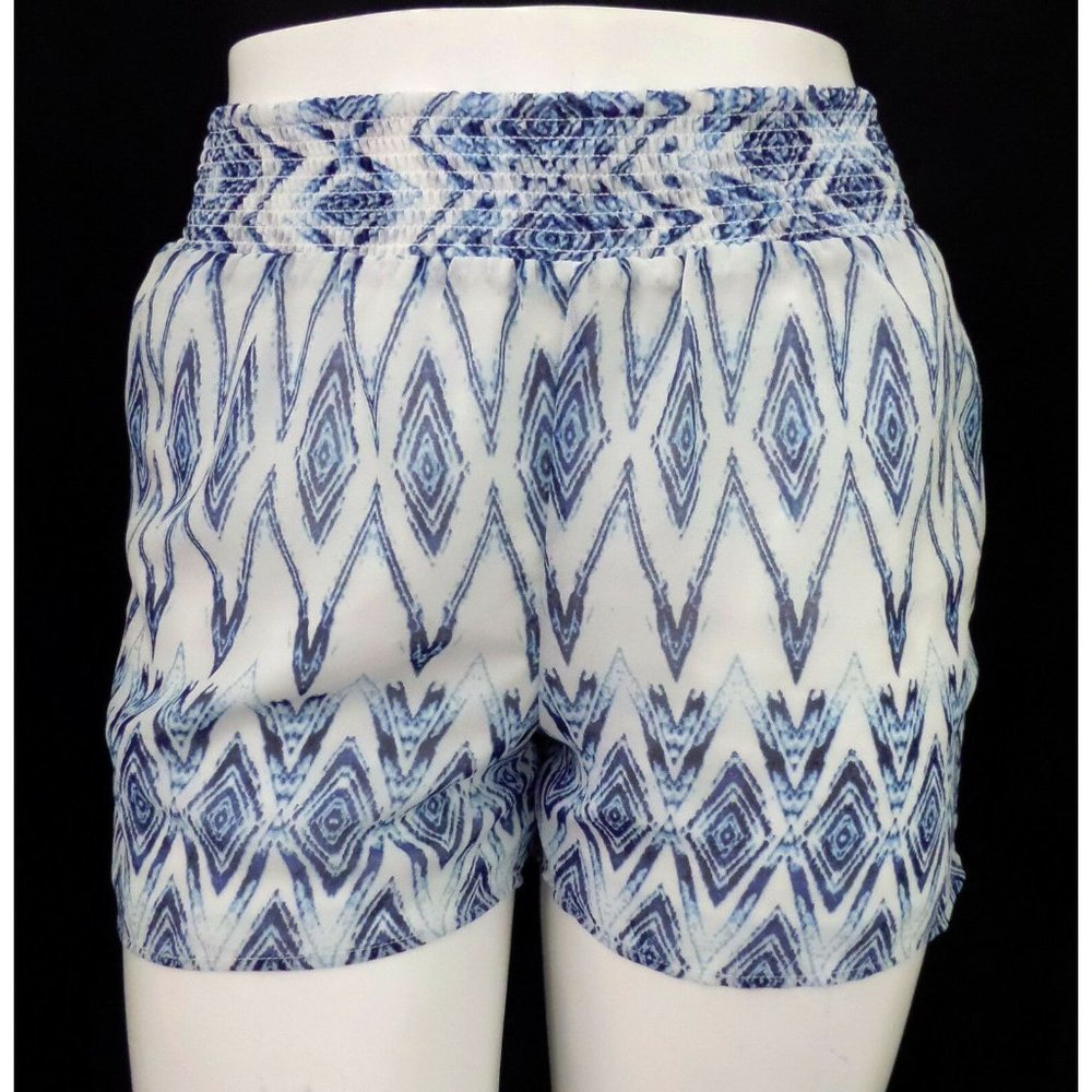 NWT ROMEO + JULIET COUTURE BY NORDSTROM BLUE LIGHTWEIGHT DRAPEY SHORTS SIZE:S